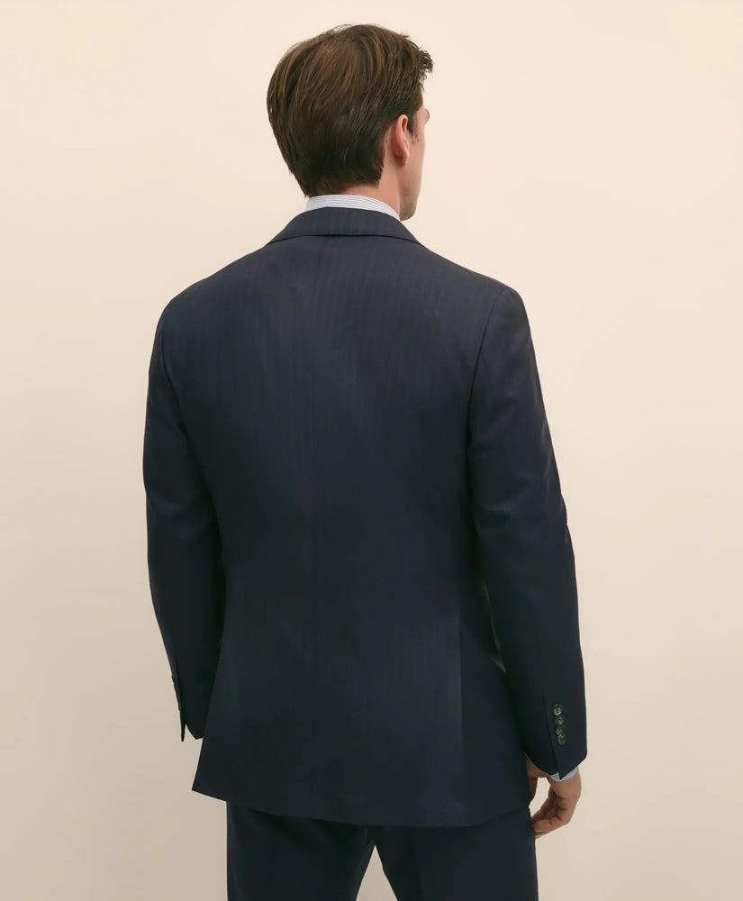 Brooks Brothers Explorer Collection Slim Fit Wool Bold Stripe Suit Jacket | Brooks Brothers online