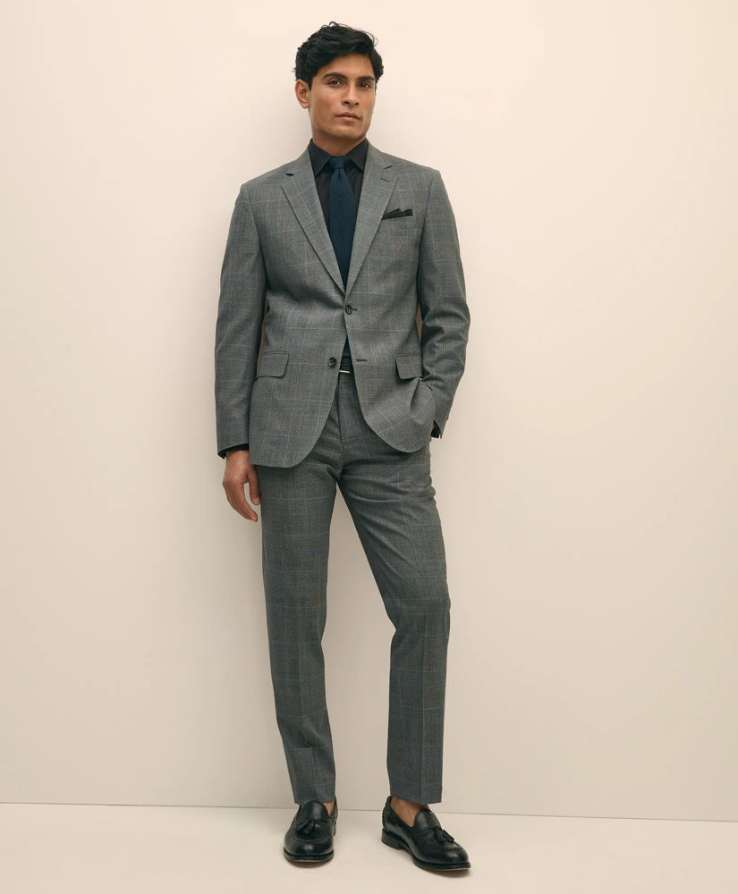Brooks Brothers Explorer Collection Slim Fit Wool Check Suit Jacket | Brooks Brothers for sale