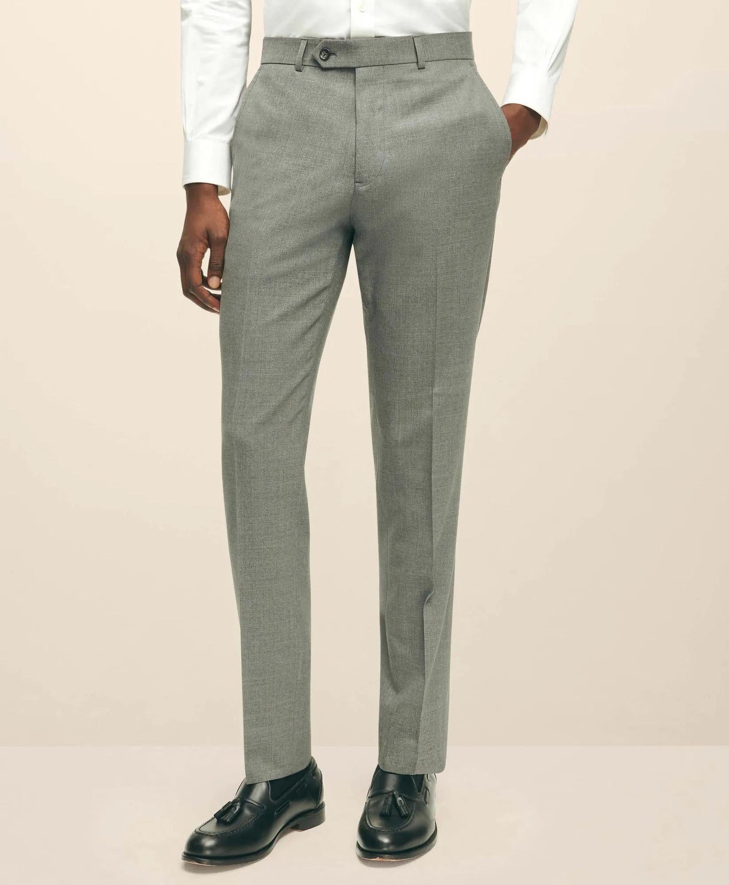 Brooks Brothers Explorer Collection Slim Fit Wool Suit Pants | Brooks Brothers online shop
