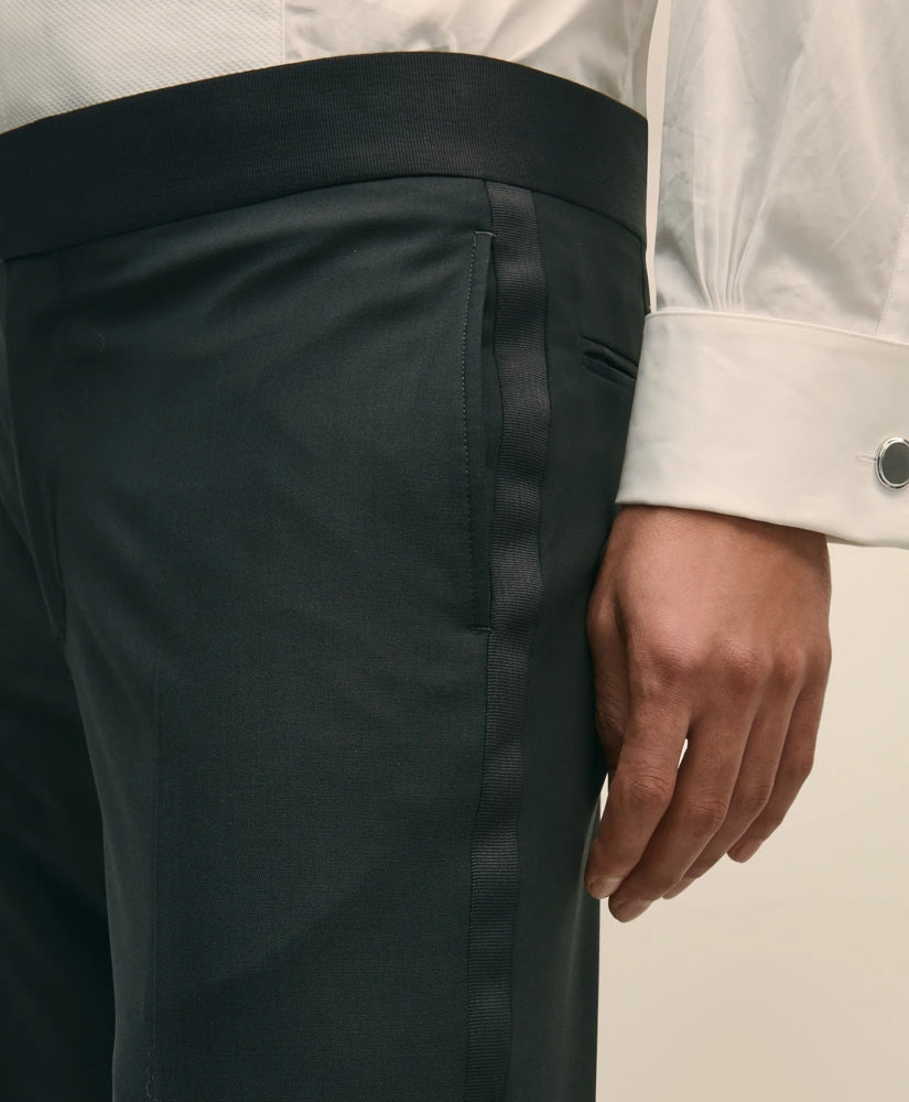 Brooks Brothers Explorer Collection Slim Fit Wool Tuxedo Pants | Brooks Brothers cheap