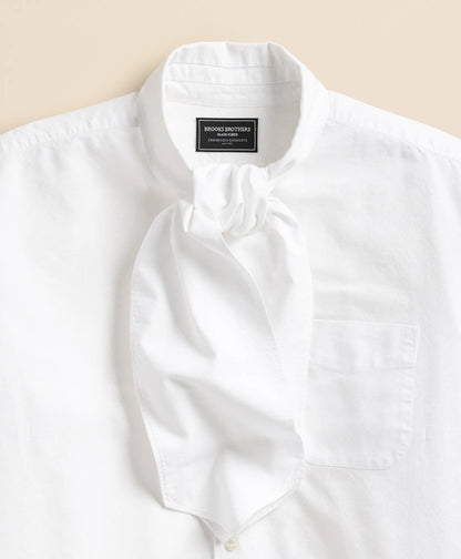 Brooks Brothers X Engineered Garments Cotton Oxford Ascot Collar Oversized Dress Shirt | Brooks Brothers discount