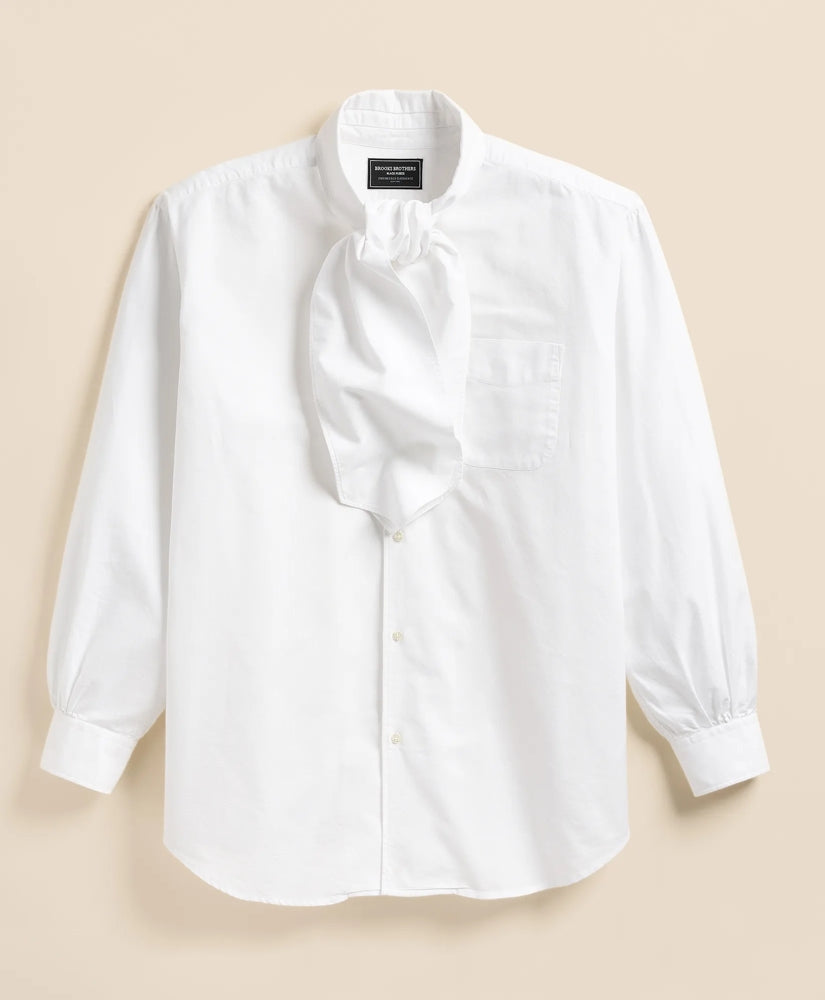 Brooks Brothers X Engineered Garments Cotton Oxford Ascot Collar Oversized Dress Shirt | Brooks Brothers discount