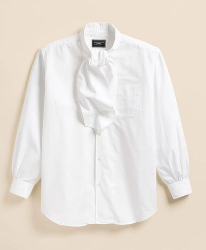 Brooks Brothers X Engineered Garments Cotton Oxford Ascot Collar Oversized Dress Shirt | Brooks Brothers discount