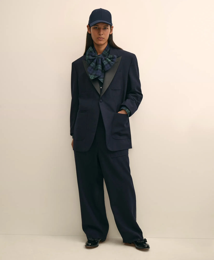 Brooks Brothers X Engineered Garments Wool Serge Oversized Dinner Jacket | Brooks Brothers cheap