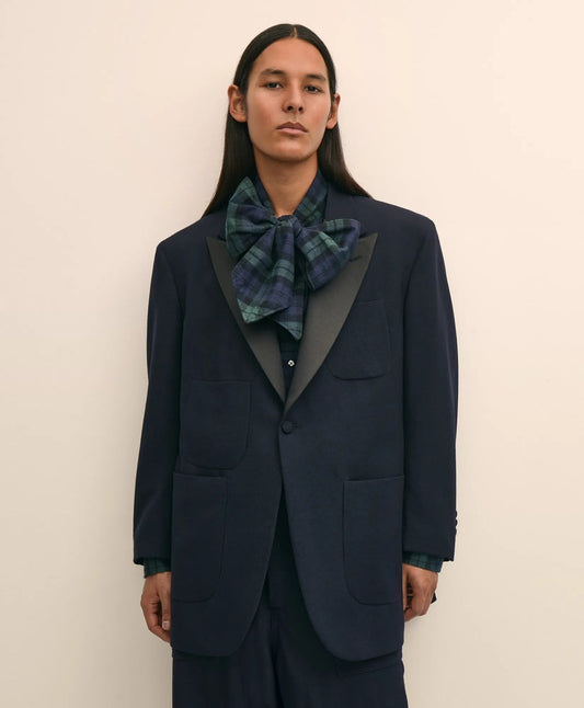 Brooks Brothers X Engineered Garments Wool Serge Oversized Dinner Jacket | Brooks Brothers cheap