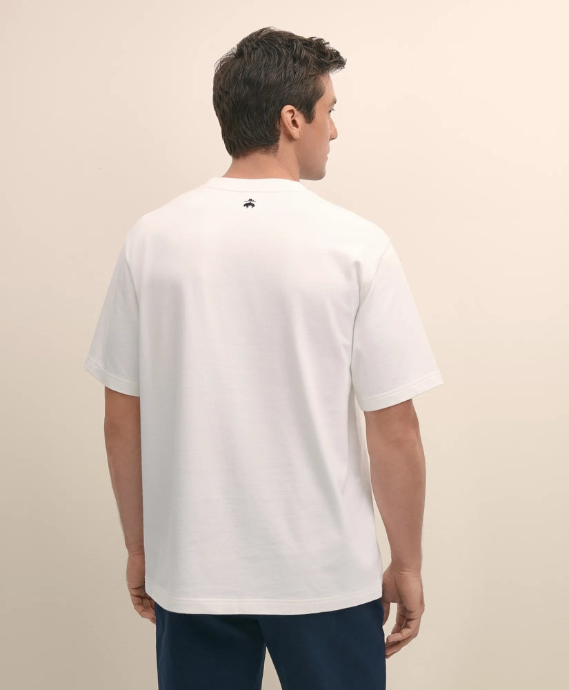 Brooks Brothers X PEANUTS Cotton Graphic Snoopy T-Shirt | Brooks Brothers online shop