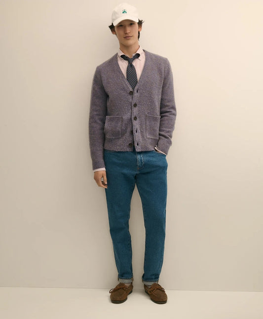 Brushed Wool Cardigan | Brooks Brothers discount