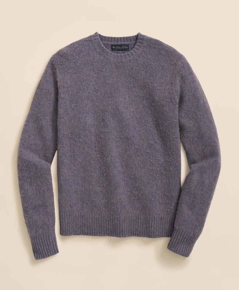 Brushed Wool Crewneck Sweater | Brooks Brothers online - US 7114