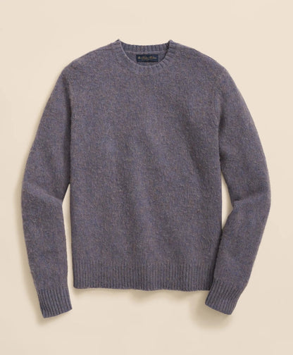 Brushed Wool Crewneck Sweater | Brooks Brothers online - US 7114