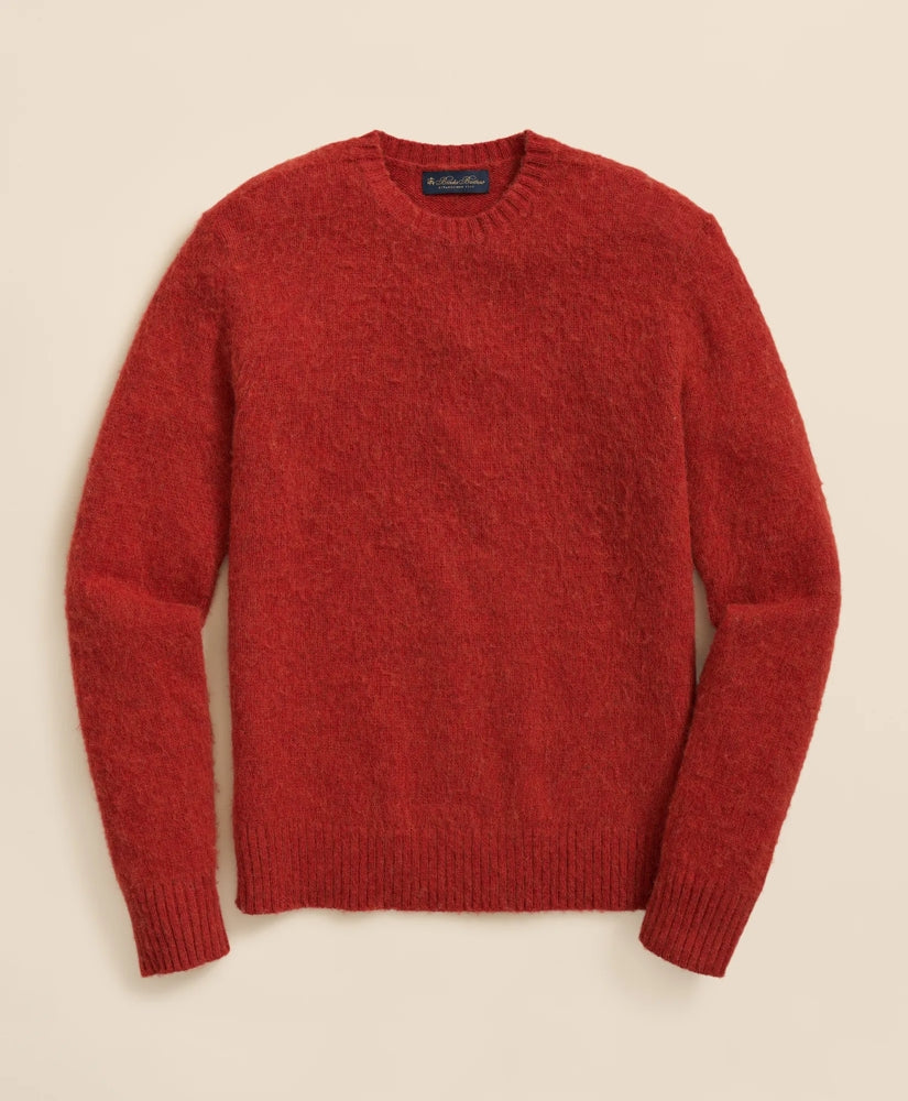 Brushed Wool Crewneck Sweater | Brooks Brothers online - US 7114