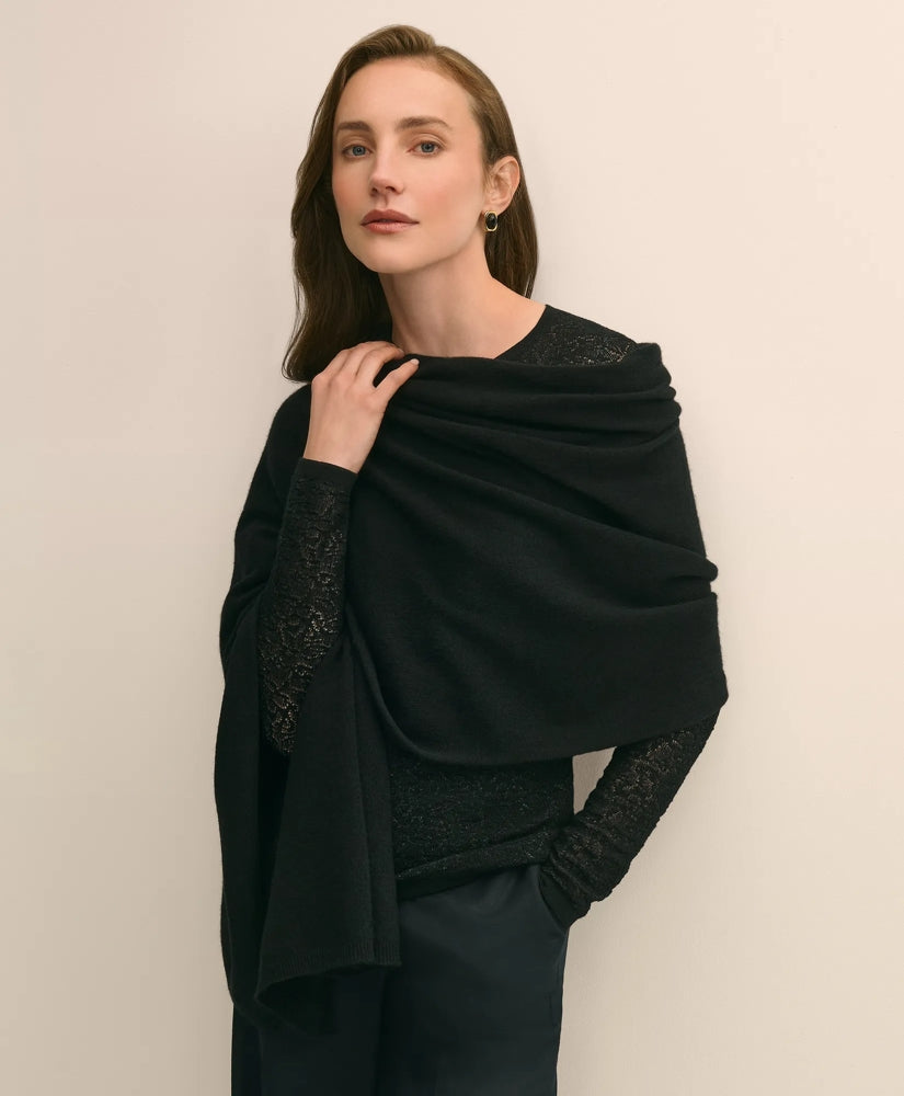 Cashmere 2-Ply Wrap | Brooks Brothers discount - US 3459