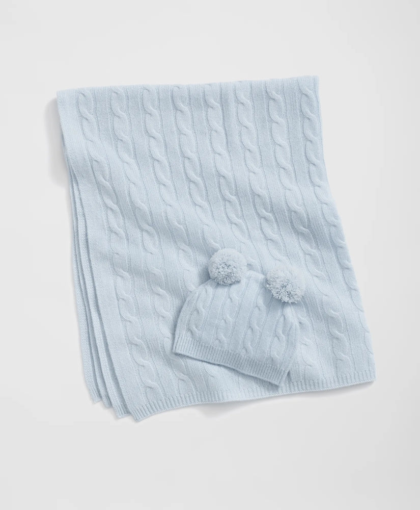 Cashmere Baby Blanket & Beanie Gift Set | Brooks Brothers for sale - US 2866