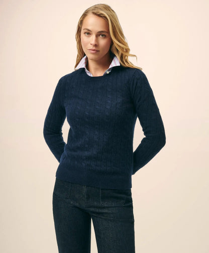 Cashmere Cable Crewneck Sweater | Brooks Brothers online - US 5929