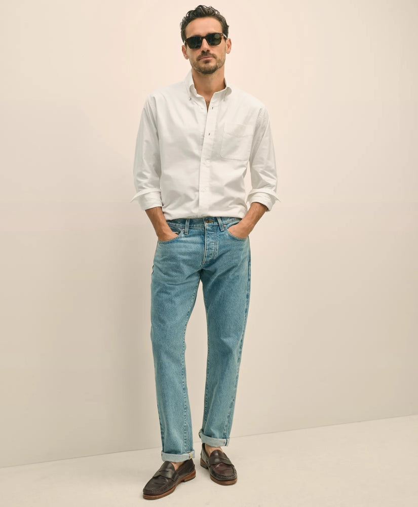 Cherry Street Selvedge Denim Pants | Brooks Brothers online - US 7729