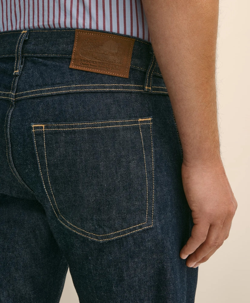 Cherry Street Selvedge Denim Pants | Brooks Brothers online