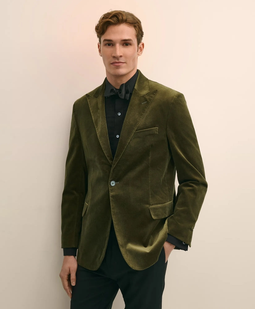 Classic Fit 1818 Velvet Dinner Jacket | Brooks Brothers cheap