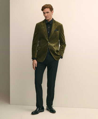 Classic Fit 1818 Velvet Dinner Jacket | Brooks Brothers cheap