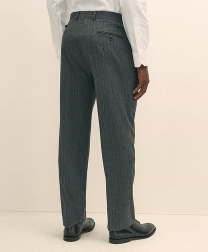 Classic Fit Cotton Herringbone Suit Pants | Brooks Brothers sale