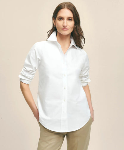 Classic-Fit Cotton Oxford Shirt | Brooks Brothers discount - US 1866