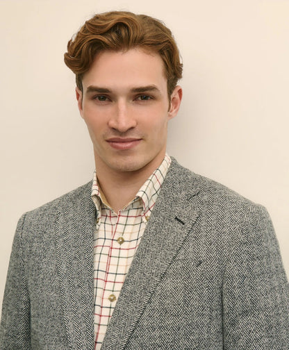 Classic Fit Herringbone Knit Sport Coat in Wool-Cotton | Brooks Brothers discount