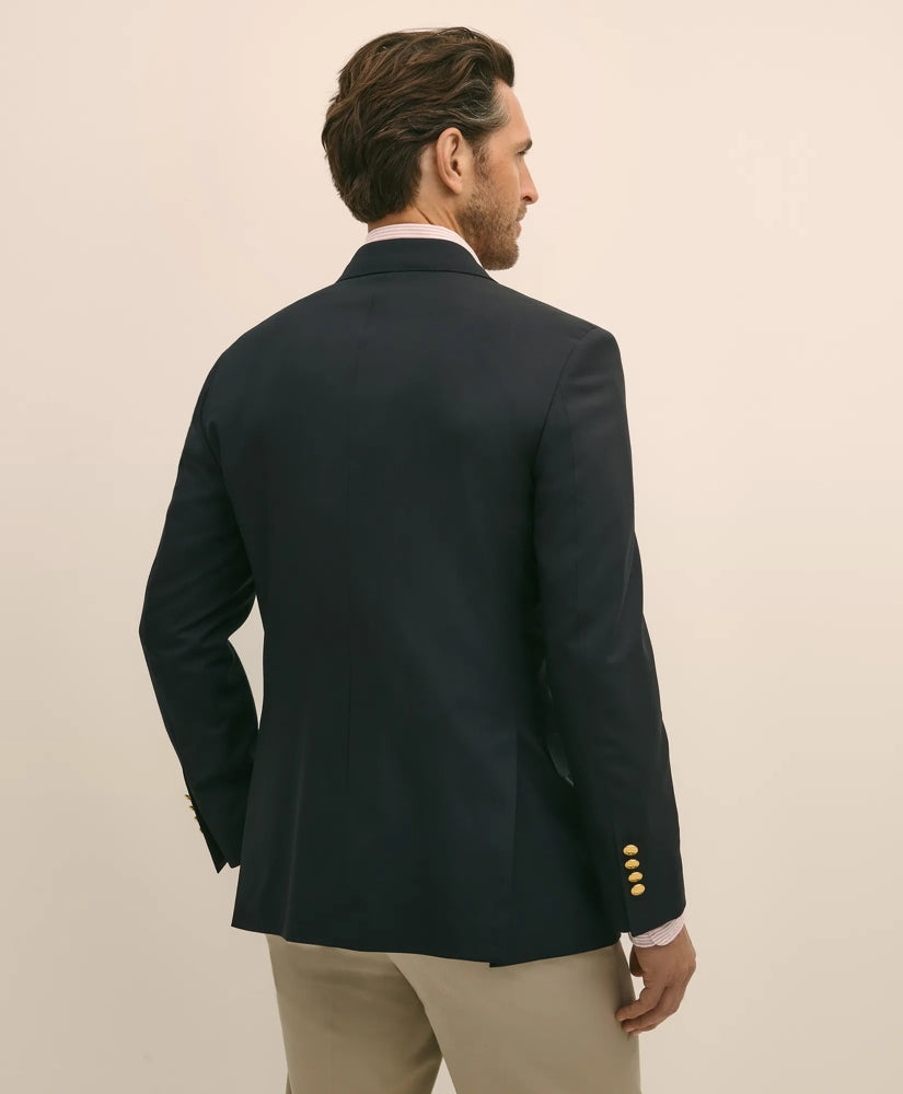 Classic Fit Stretch Wool Double-Breasted 1818 Blazer | Brooks Brothers sale