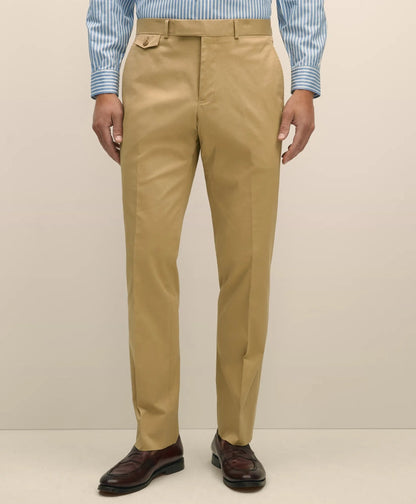 Classic Fit Stretch Cotton Twill Suit Pants | Brooks Brothers online