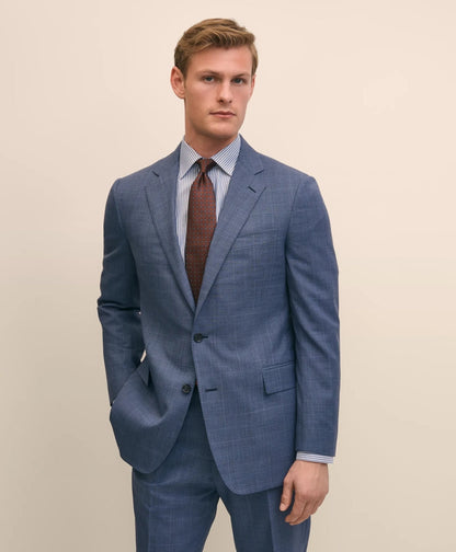 Classic Fit Wool Check 1818 Suit | Brooks Brothers discount