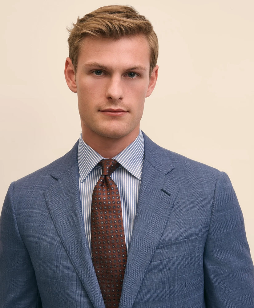 Classic Fit Wool Check 1818 Suit | Brooks Brothers discount