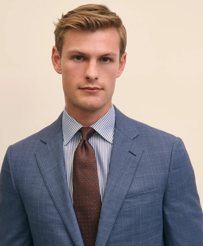 Classic Fit Wool Check 1818 Suit | Brooks Brothers discount