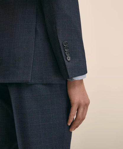 Classic Fit Wool Check 1818 Suit | Brooks Brothers online shop