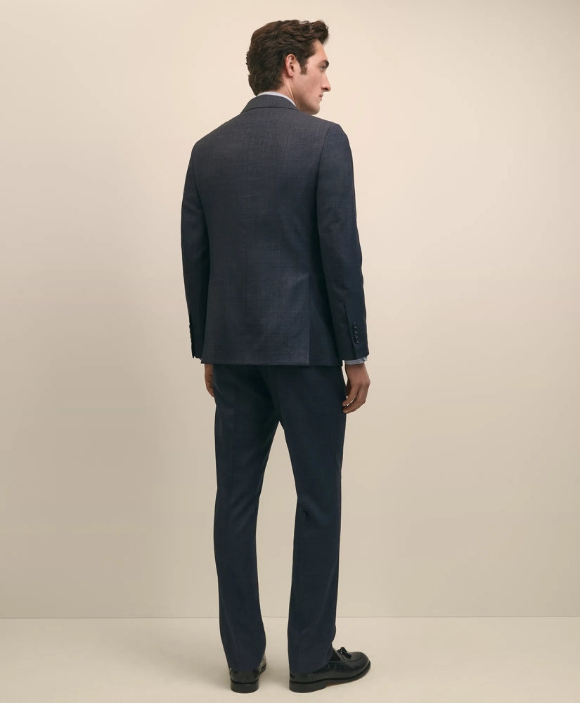 Classic Fit Wool Check 1818 Suit | Brooks Brothers online shop