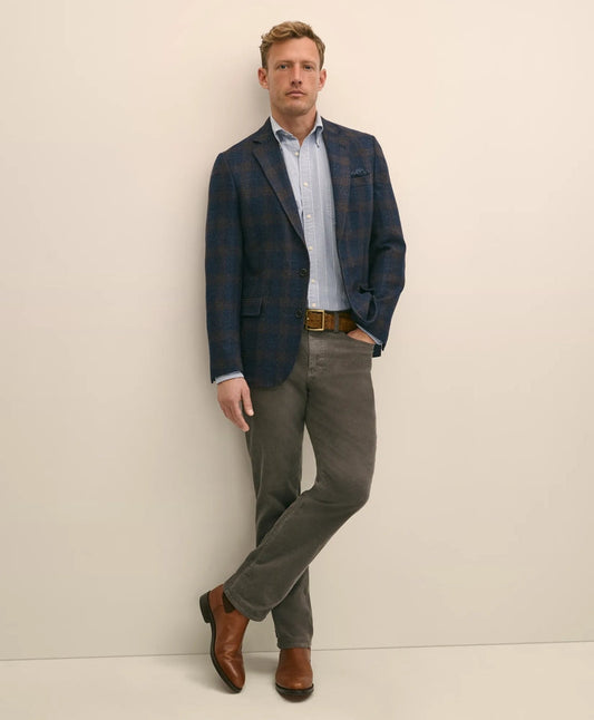 Classic Fit Wool-Cotton-Silk-Cashmere Hopsack Check Sport Coat | Brooks Brothers discount