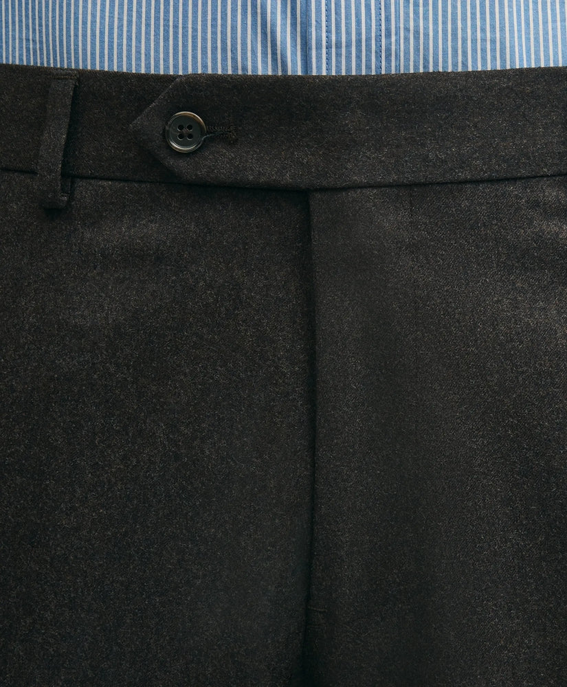 Classic Fit Wool Flannel Dress Pants | Brooks Brothers online