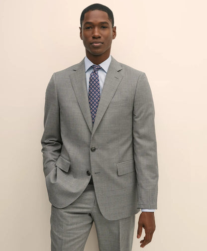 Classic Fit Wool Mini Houndstooth 1818 Suit | Brooks Brothers discount