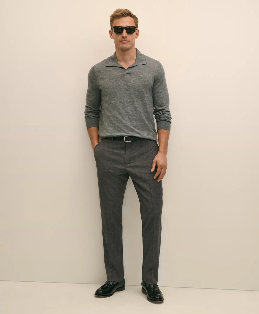 Classic Fit Wool 1818 Dress Pants | Brooks Brothers for sale