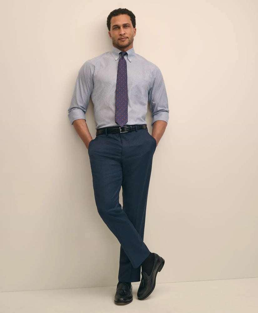 Classic Fit Wool 1818 Dress Pants | Brooks Brothers for sale - US 1821