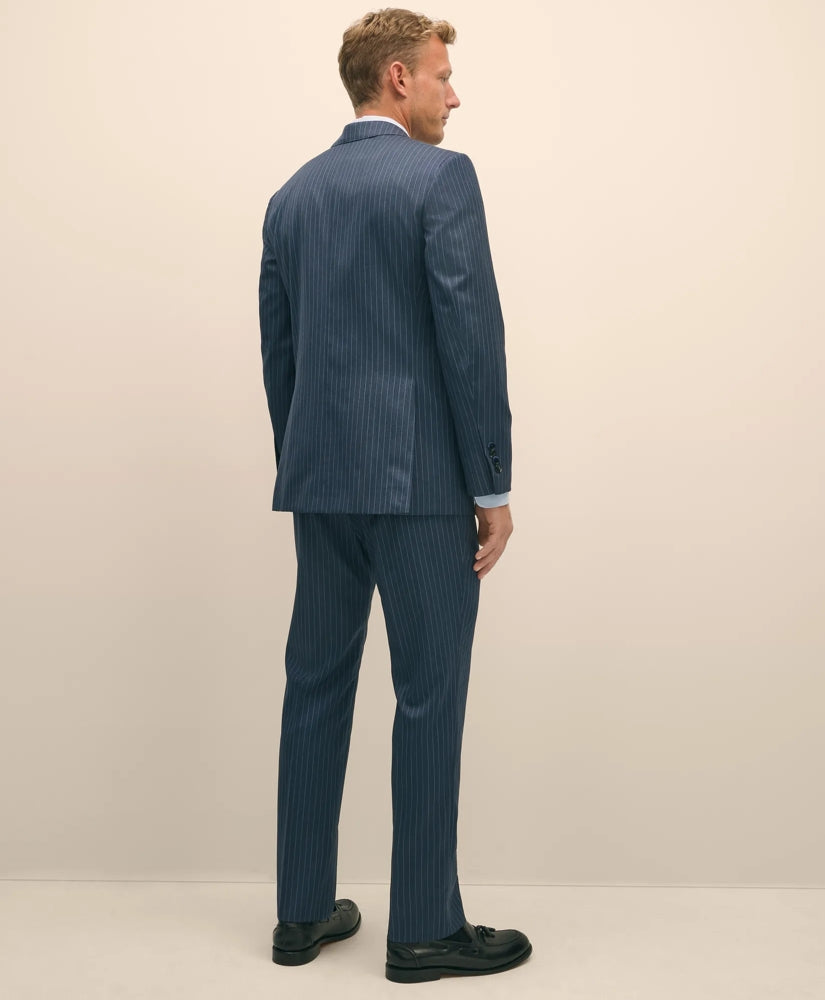 Classic Fit Wool Pinstripe 1818 Suit | Brooks Brothers sale