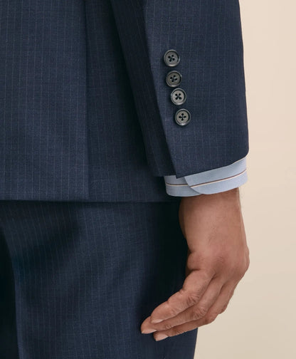 Classic Fit Wool Pinstripe 1818 Suit | Brooks Brothers on sale