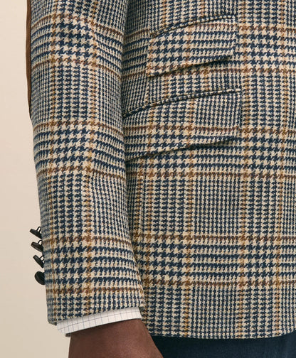 Classic Fit Wool Tweed Multicheck 1818 Sport Coat | Brooks Brothers for sale