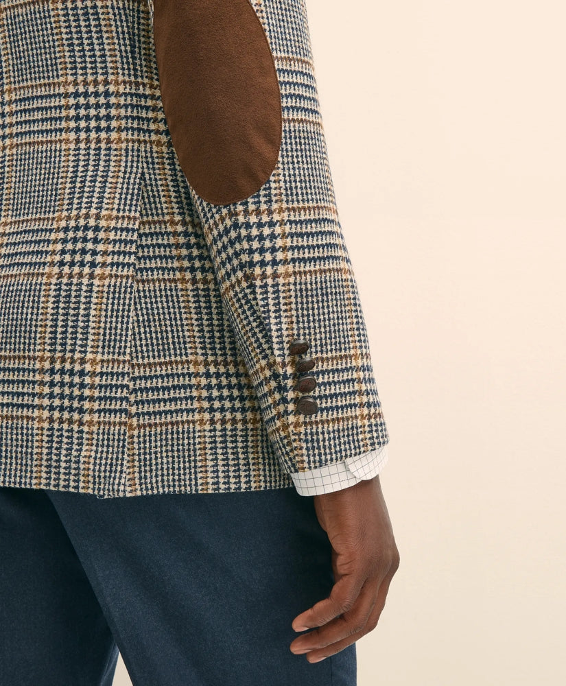 Classic Fit Wool Tweed Multicheck 1818 Sport Coat | Brooks Brothers for sale