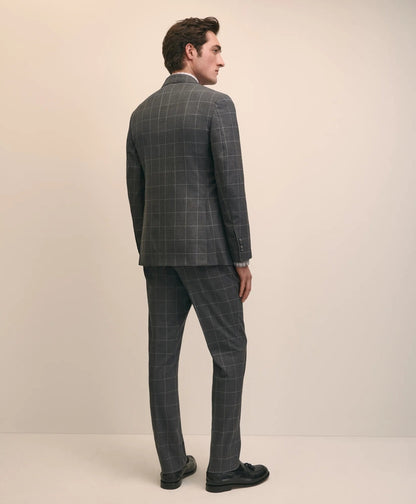 Classic Fit Wool Windowpane 1818 Suit | Brooks Brothers cheap