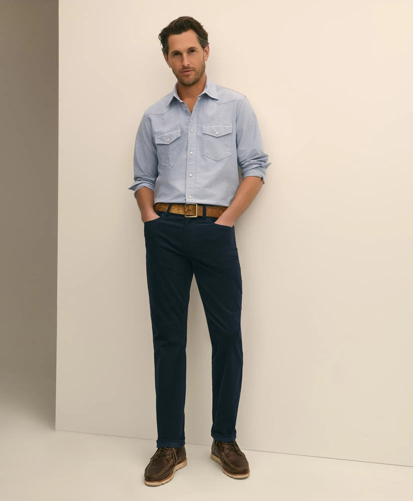 Cotton 5-Pocket Corduroy Pants | Brooks Brothers online shop - US 6335
