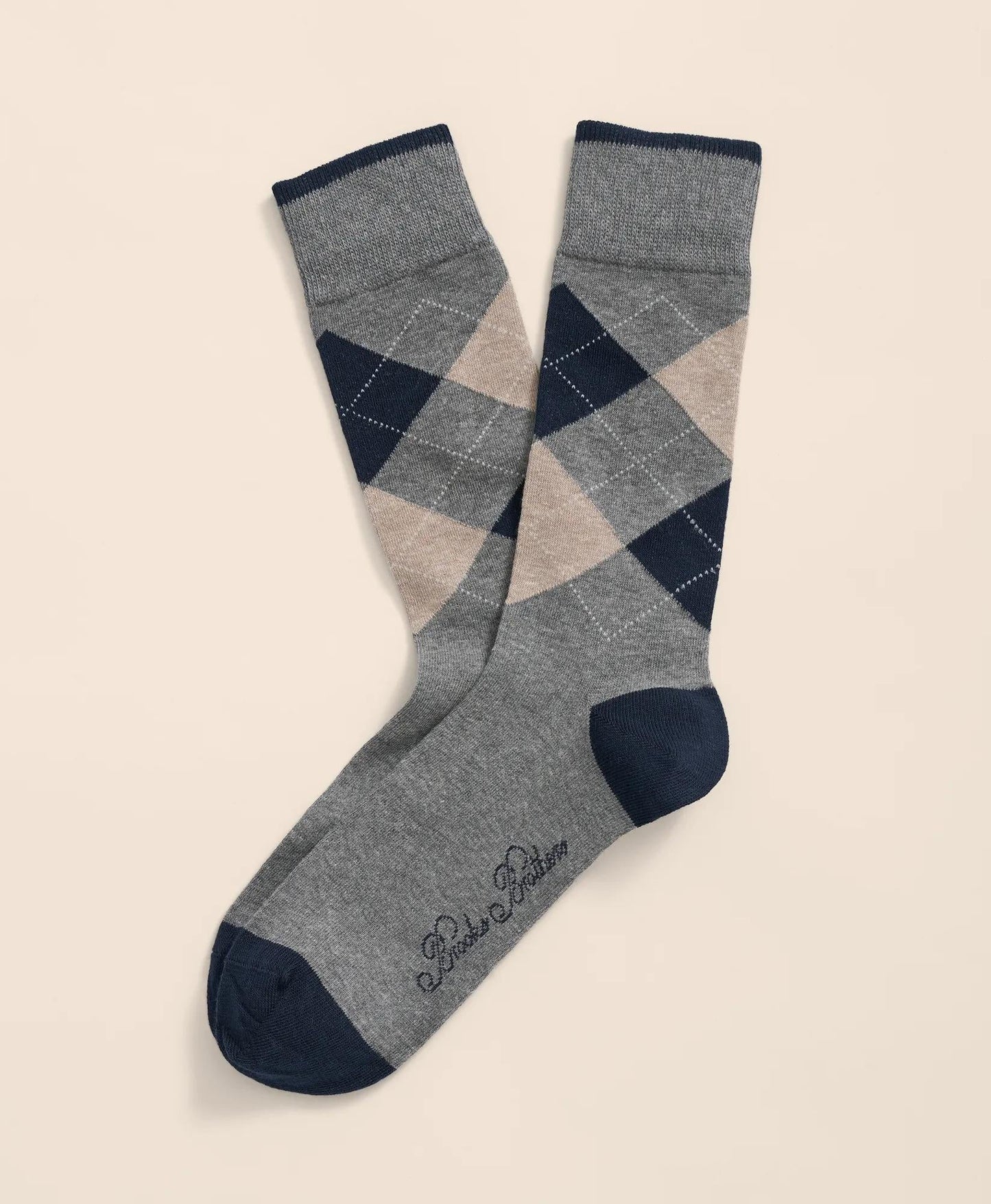 Cotton Blend Argyle Socks | Brooks Brothers on sale
