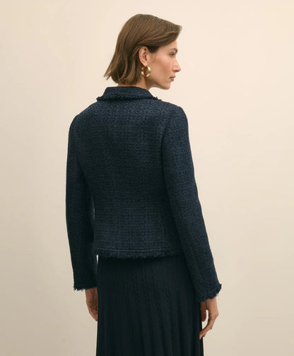 Fringed Boucle Jacket | Brooks Brothers on sale