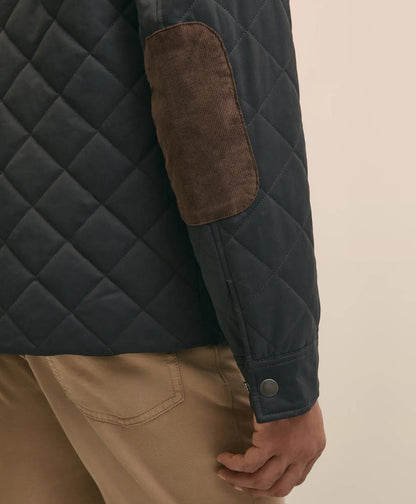 Big & Tall Cotton Blend Quilted Shirt Jacket | Brooks Brothers discount