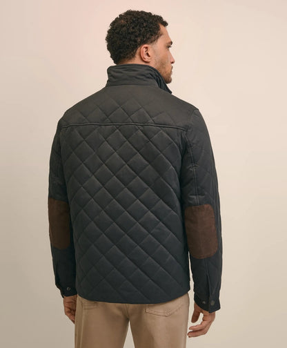 Big & Tall Cotton Blend Quilted Shirt Jacket | Brooks Brothers discount