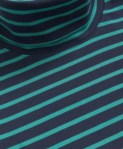 Cotton Blend Striped Turtleneck | Brooks Brothers cheap