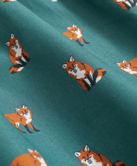 Cotton Broadcloth Fox Motif Boxers | Brooks Brothers for sale