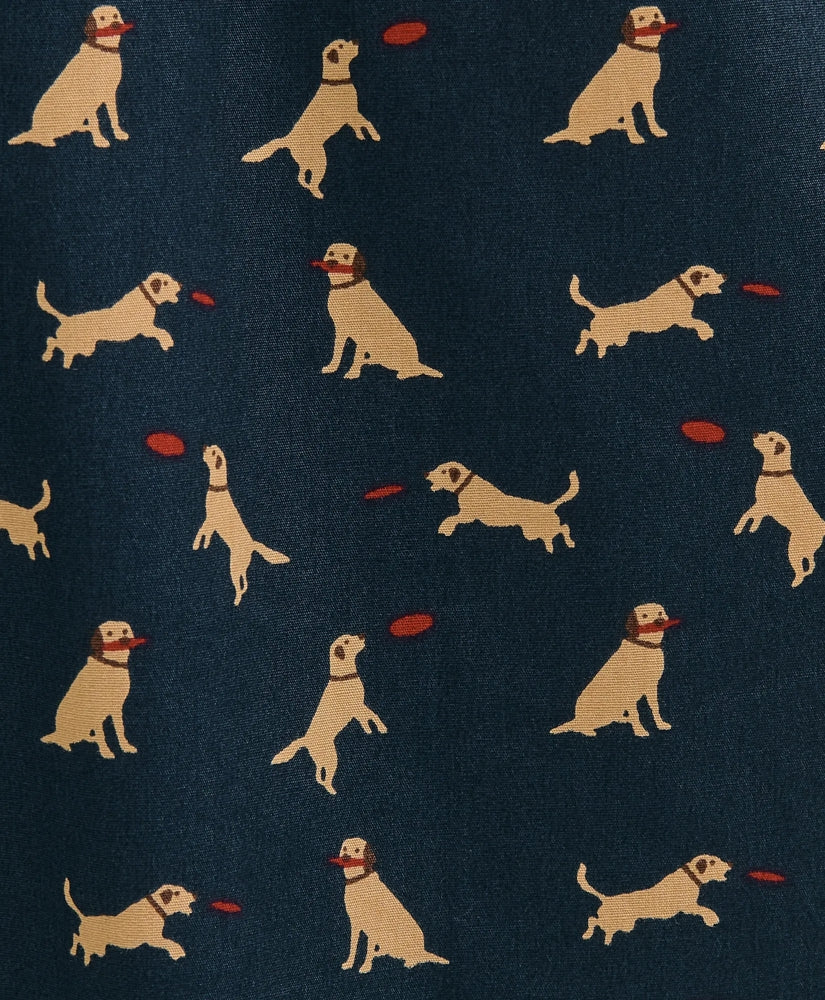 Cotton Broadcloth Frisbee Dog Lounge Pants | Brooks Brothers online