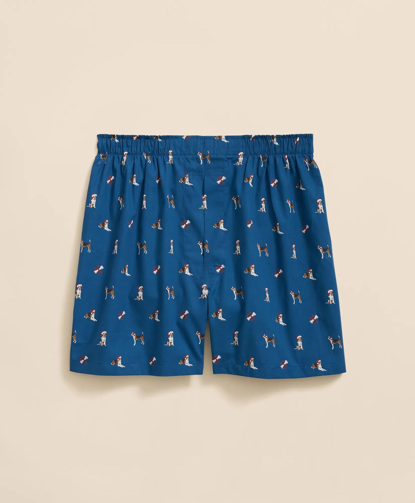 Cotton Broadcloth Holiday Dog Boxers | Brooks Brothers online shop